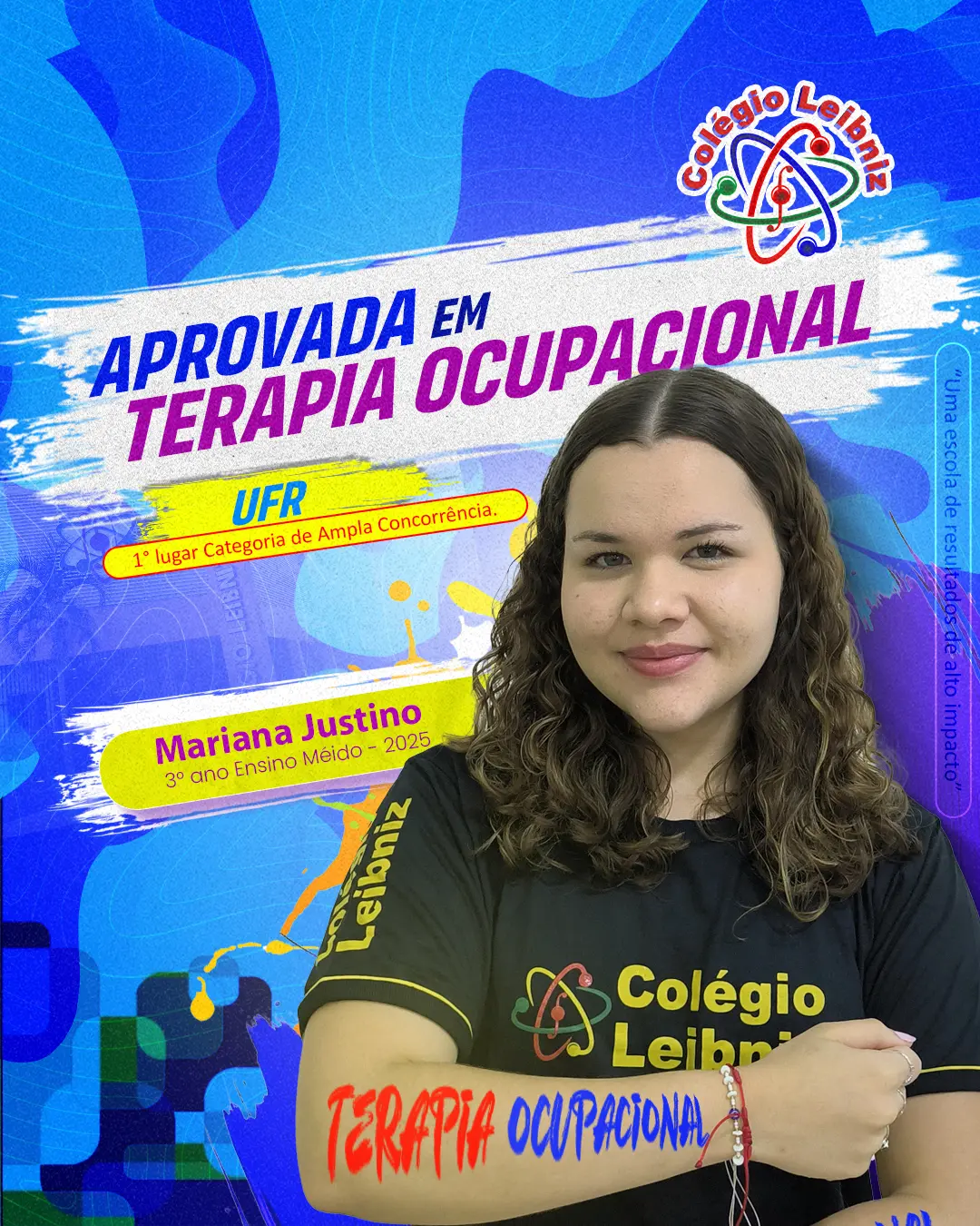 Mariana Justino — aprovado(a) em Terapia Ocupacional na UFR