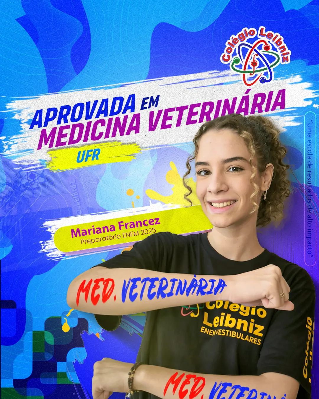 Mariana Francez — aprovado(a) em Medicina Veterinária na UFR