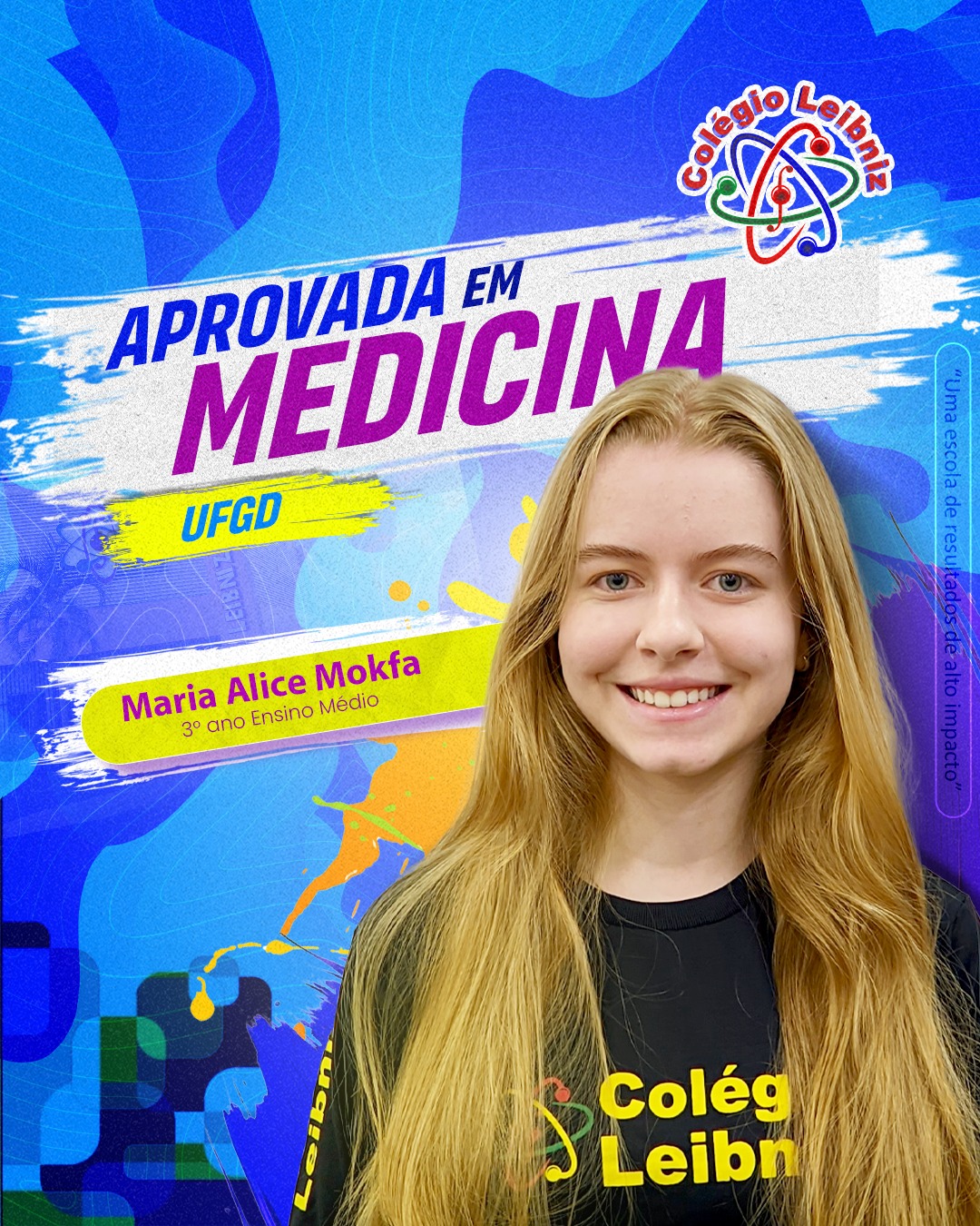 Maria Alice Mokfa — aprovado(a) em Medicina na UFGD