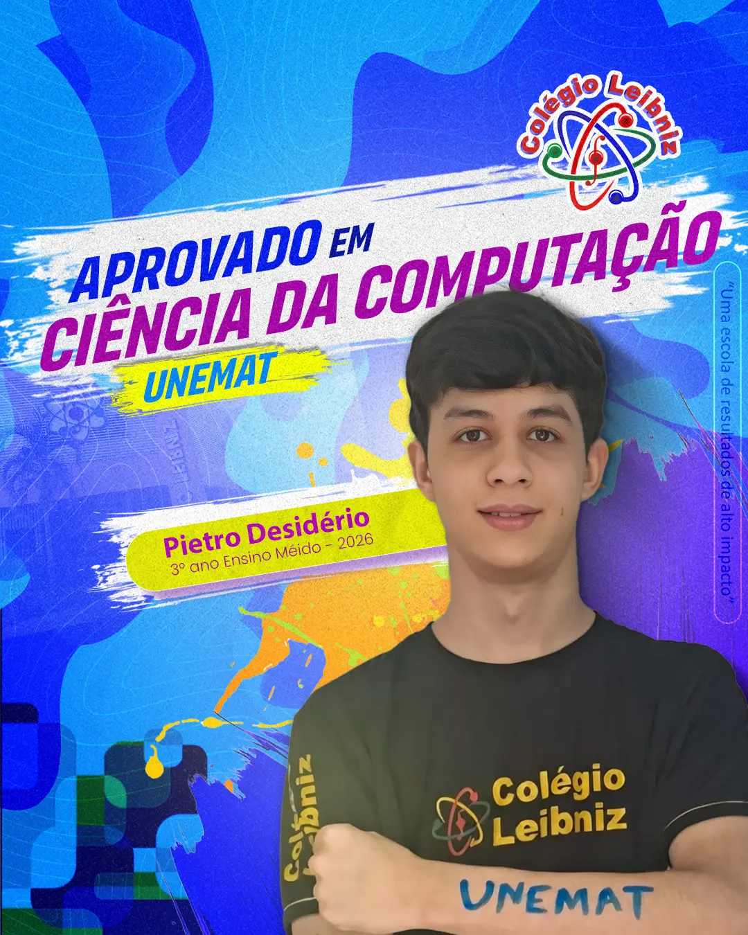 Pietro Desidério — aprovado(a) em Ciência da Computação na UNEMAT