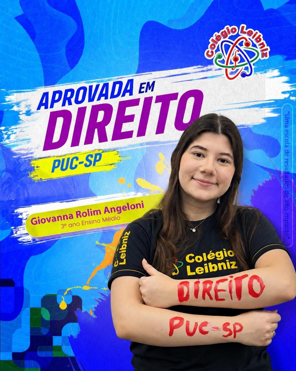 Giovanna Rolim Angeloni — aprovado(a) em Direito na PUC-SP